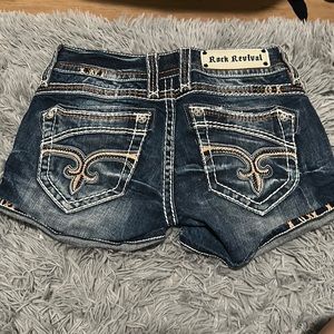 Rock revival Jean Shorts
